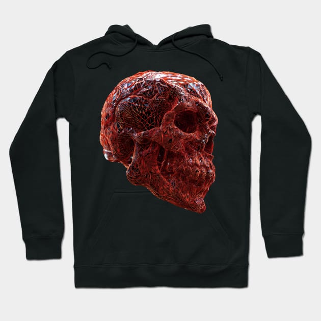 TARGET RED SKULL Hoodie by gigigvaliaart